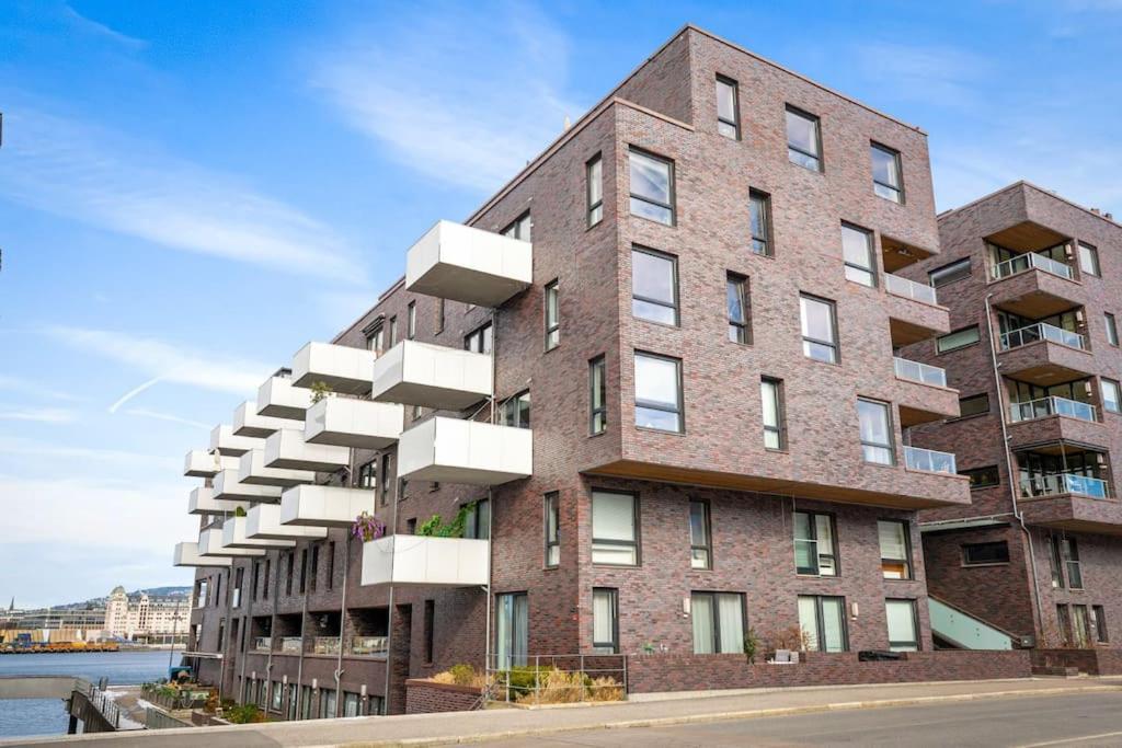 Luxury 2-Bedroom Apartment With Seaview In Oslo City Center Екстериор снимка