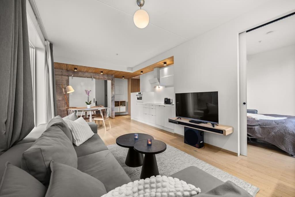 Luxury 2-Bedroom Apartment With Seaview In Oslo City Center Екстериор снимка