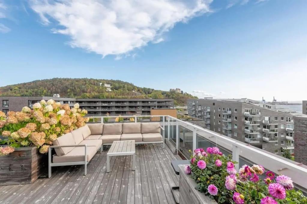 Luxury 2-Bedroom Apartment With Seaview In Oslo City Center Екстериор снимка