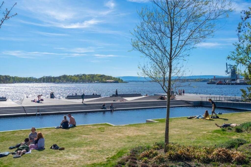 Luxury 2-Bedroom Apartment With Seaview In Oslo City Center Екстериор снимка